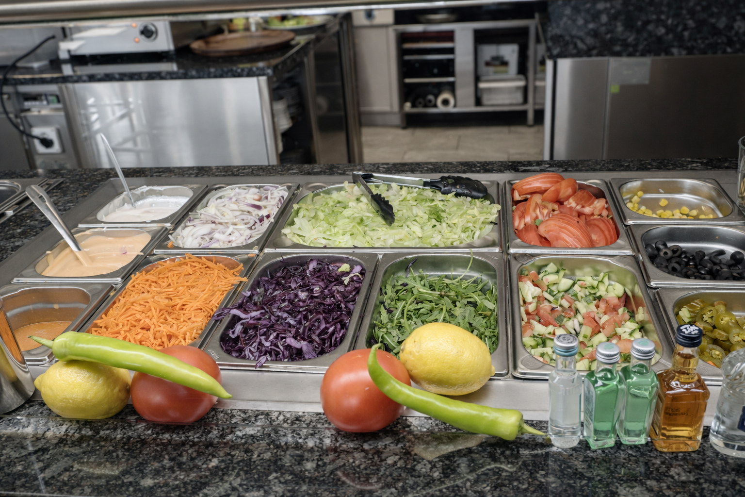 Gastronomie – Zutaten – Vollbild